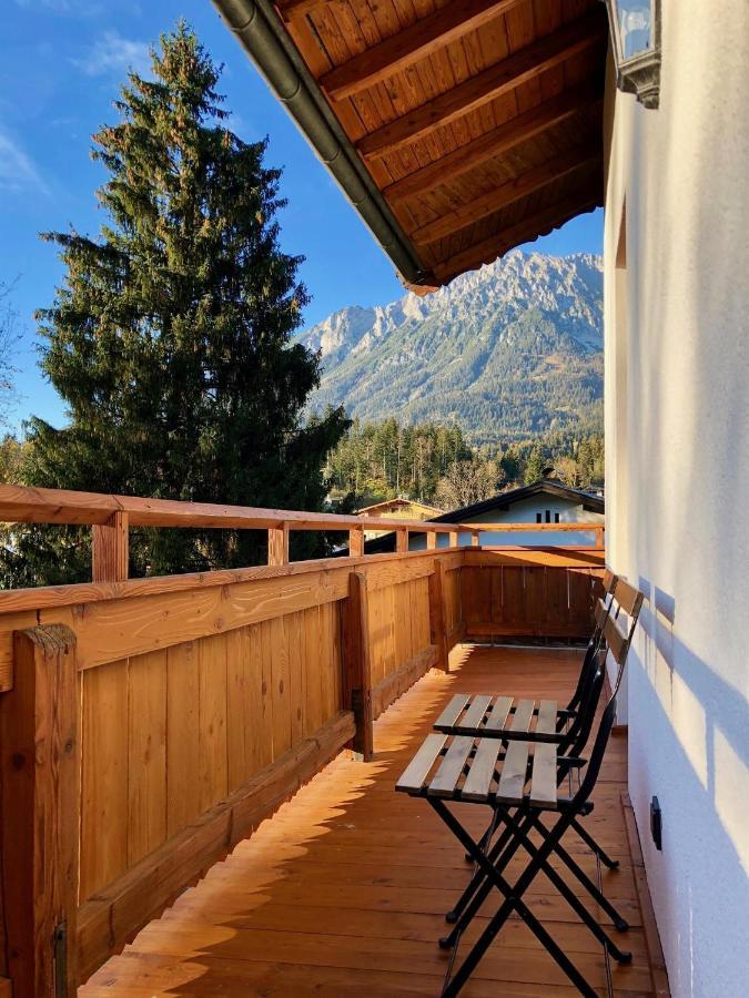 Haus Widmann Leilighet Scheffau am Wilden Kaiser Eksteriør bilde